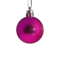 Ёлочные игрушки &laquo;Гламурный МИКС&raquo;, шары новогодние, d=4 см, набор 35 шт., золотисто-розовый