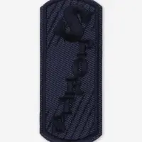 Термоаппликация Sport, 3.6×9.2 см, тёмно-синяя