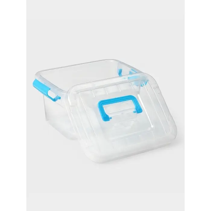 Контейнер для хранения Доляна, 20&times;15&times;10.5 см, крышка с ручкой на защёлке, МИКС