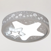 Люстра с ПДУ "Старлайт" LED 160Вт 3000-6000К белый 50х50х9 см BayerLux