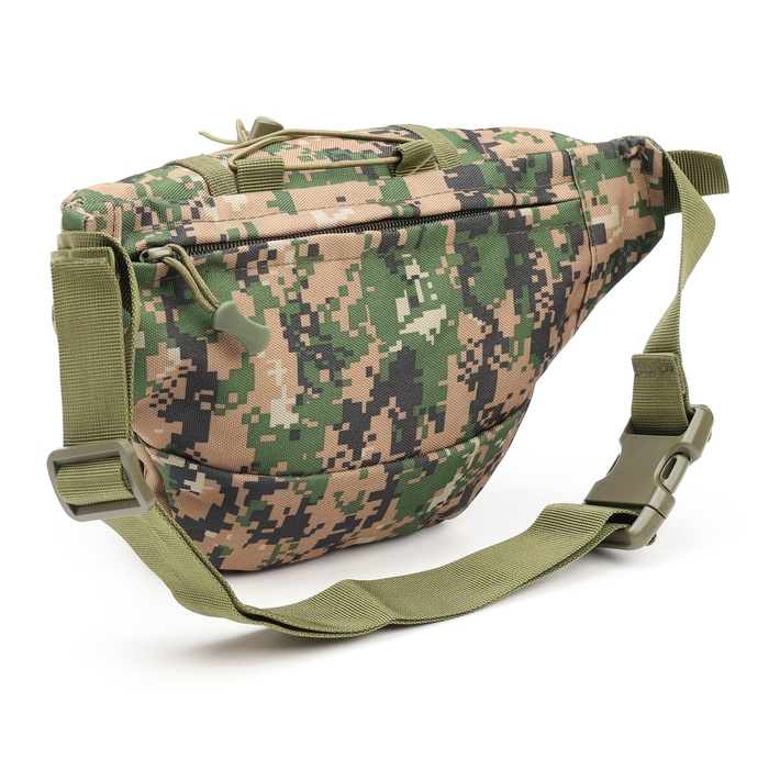 Сумка поясная, Сумка поясная, "Аdventure", камуфляж