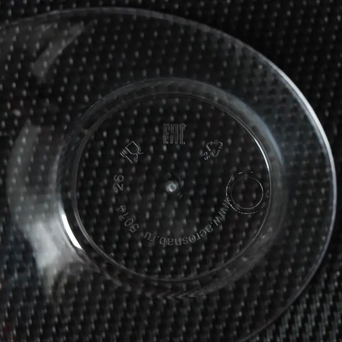 Форма пластиковая одноразовая для фуршетов «Содо», 50 мл, 9,5 см, цвет прозрачный