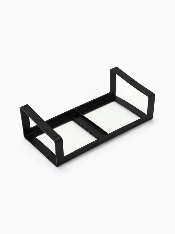 Миски с подставкой КВАРТЕТ пластиковые двойные (+ 2 миски в подарок), 2&times;0.38 л