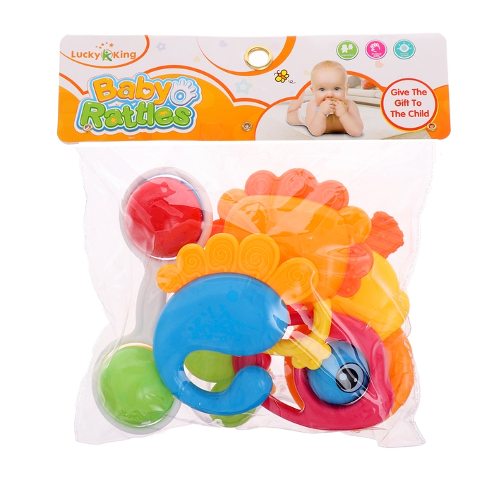 Набор погремушек «Любимый малыш», 6 шт Набор погремушек «Любимый малыш», 6 шт