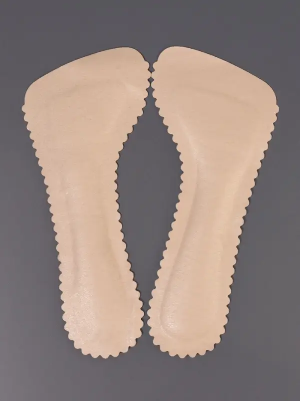 Полустельки для обуви, универсальные, на клеевой основе, 20 см, пара, бежевые