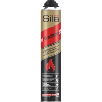 Пена монтажная профессиональная Sila Pro B1 Firestop 65 огнестойкая 850 мл