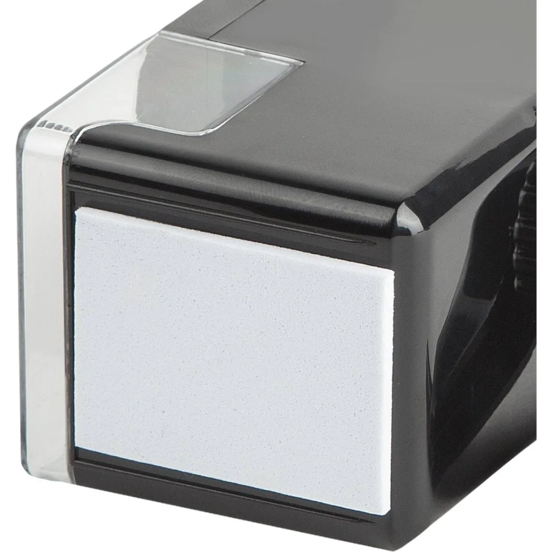 Точилка механическая, 8 мм, фиксация карандаша, чёрная