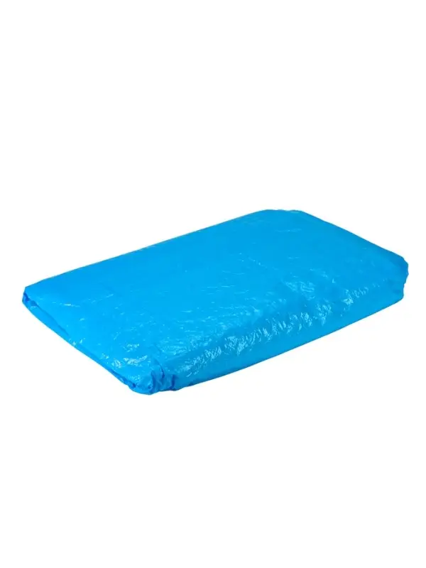 Тент защитный, 5&times;6 м, плотность 75 г/м&sup2;, УФ, люверсы шаг 1 м, голубой