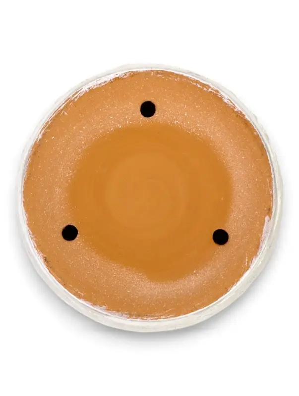 Горшок цветочный с поддоном 2,6 л, d18/h16 см белый керамика, Горшок цветочный с поддоном 2,6 л, d18/h16 см белый керамика, "Венера" (М)