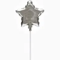 Свеча для торта &laquo;Шар звезда&raquo; 6,5 см, цвет фиолетовый