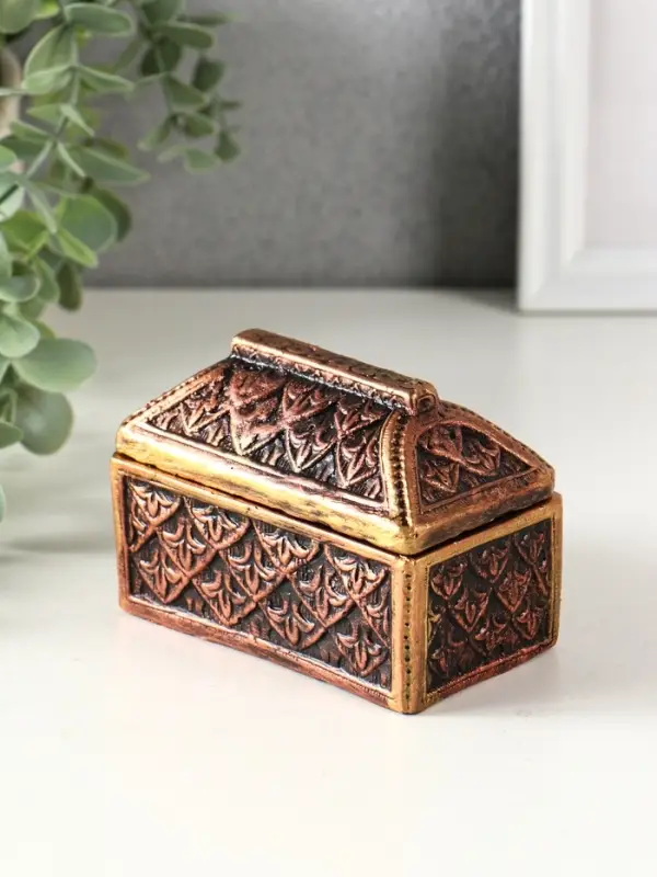 Шкатулка Шкатулка "Ларец" 7,5х10х6 см