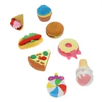 Набор фигурных ластиков &laquo;Вкусняшки&raquo;, 8 штук, МИКС