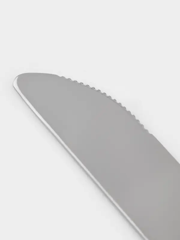 Нож детский столовый &laquo;Колобок&raquo;, h=17 см, толщина 1.5 мм, цвет серебряный