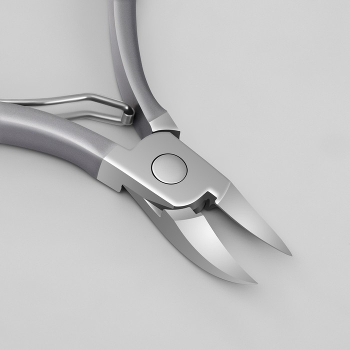 Кусачки педикюрные, эргономичная ручка, изогнутое лезвие, 12 см, длина лезвия - 17 мм, цвет серебристый Кусачки педикюрные, эргономичная ручка, изогнутое лезвие, 12 см, длина лезвия - 17 мм, цвет серебристый