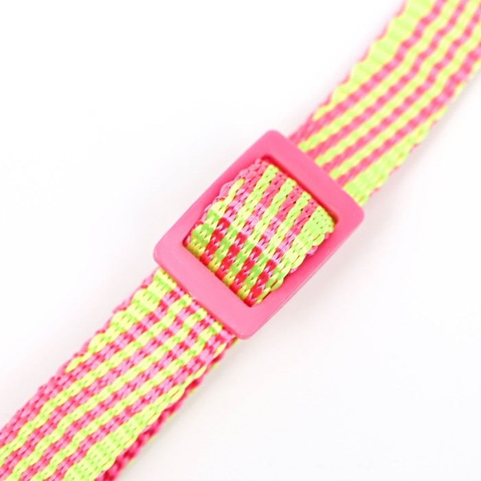 Ошейник нейлоновый Ошейник нейлоновый "Волна", 33 х 1 см, микс цветов