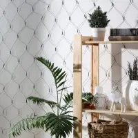 Гирлянда &laquo;Сеть&raquo; 1.6&times;1.6 м, IP20, тёмная нить, 144 LED, 8 режимов, 220 В, свечение мульти