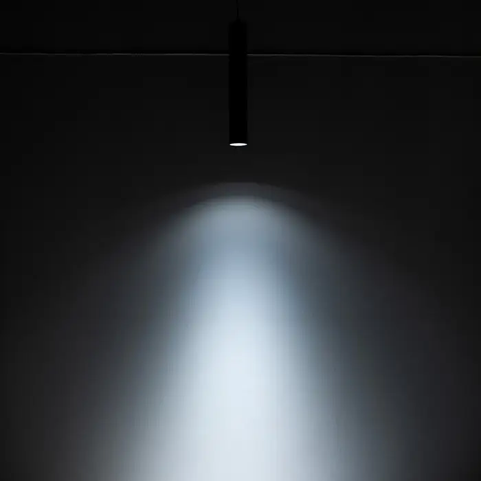 Светильник трековый BayerLux SLIM &laquo;Туба&raquo;, LED, 12 Вт, 3000K-6000К, 48 В, CRI90, 4.5&times;4.5&times;30 см, чёрный