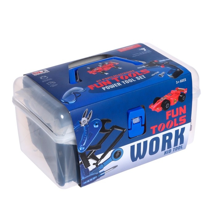 Набор инструментов «Автомеханик», с разборной машинкой Набор инструментов «Автомеханик», с разборной машинкой