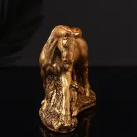 Фигура "Конь Граф" 11х13х5 см, бронза