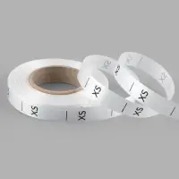 Размерник сатиновый, XS, 1000 шт., 12 мм, 30 м, белый