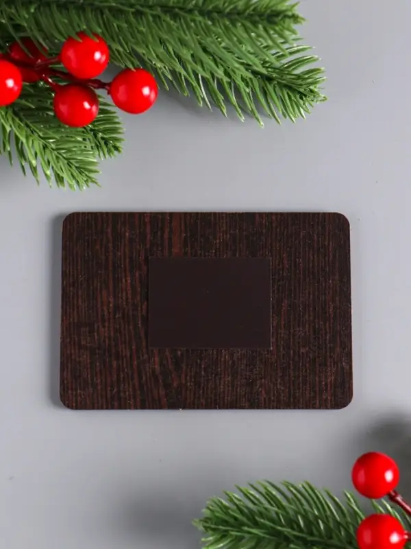 Магнит новогодний "Достатка в дом" 9,5х6,5 см