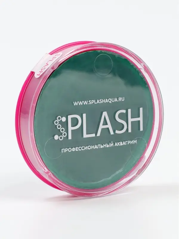 Аквагрим в шайбе, регулярный, зеленый, 32 г