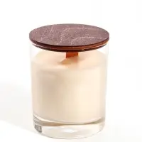 Свеча ароматическая в стекле ORGANIC, 190 мл, соевый воск, вереск