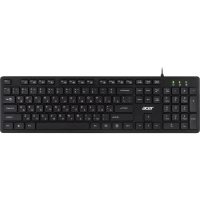 Клавиатура Acer OKW122 черный USB (ZL.KBDEE.00C)