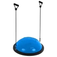 Полусфера BOSU гимнастическая ONLYTOP, массажная, с насосом, 58&times;25 см, синяя