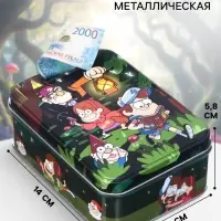Копилка 14&times;10&times;5.8 см, металл, Гравити Фолз