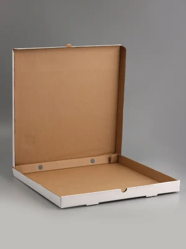 Коробка для пиццы, белая, 50 х 50 х 4 см