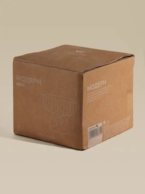 Креманка SL Home &laquo;Модерн&raquo;, 300 мл, 12&times;10 см, стекло, оттенок МИКС