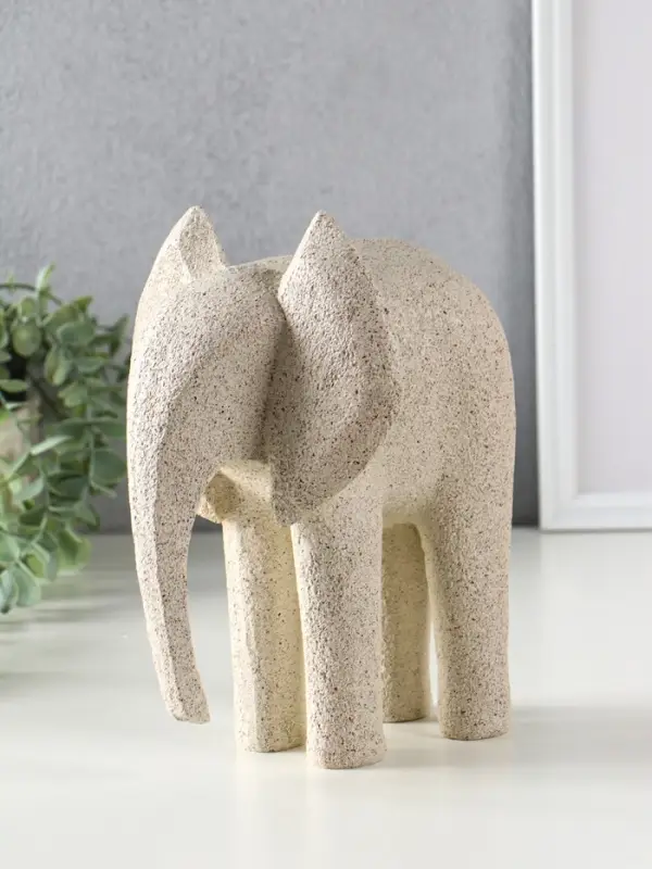 Фигура полистоун &laquo;Песочный слон&raquo;, 17.5&times;19&times;23.5 см