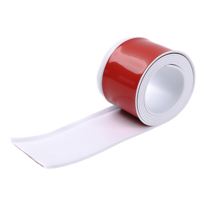 Плинтус ПВХ самоклеящийся, 200см/8см, белый Плинтус ПВХ самоклеящийся, 200см/8см, белый