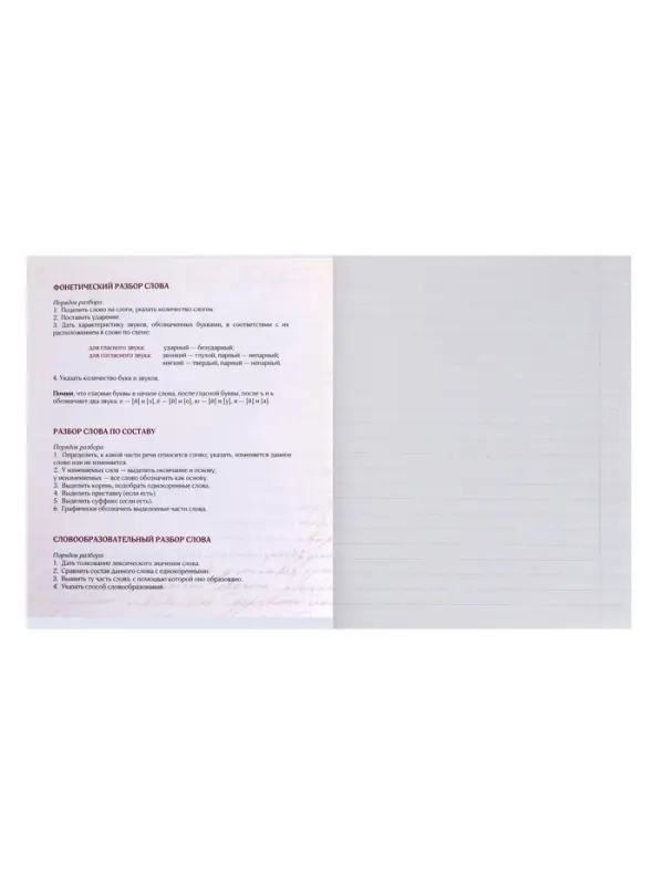 Предметная тетрадь по русскому языку Calligrata &laquo;Животные мемы&raquo;, 36 листов, в линейку, со справочным материалом, обложка из мелованной бумаги