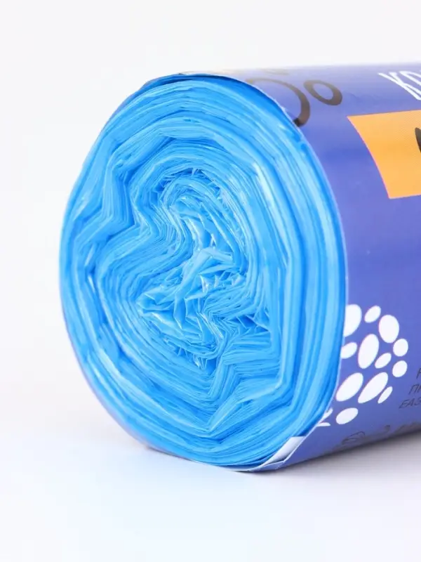 Мешки для мусора в рулоне 60 л, голубые,ПНД, толщина 8 мкм, 30 шт Мешки для мусора в рулоне 60 л, голубые,ПНД, толщина 8 мкм, 30 шт