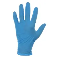 Перчатки тм VETTA, размер S/M/L, нитрил, 10шт, голубой цвет