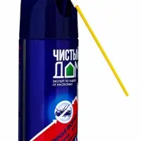 Аэрозоль от насекомых &laquo;Чистый дом&raquo;, от насекомых, усиленная формула, 400 мл