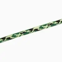 Лента атласная &laquo;Камуфляж&raquo;, 25 мм &times; 23 &plusmn; 1 м, цвет зелёный