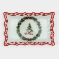 Блюдо прямоугольное "Сказочное настроение" 29,5х19,5 см