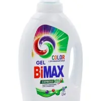Жидкое средство для стирки BiMax Color Iq smart, гель, для разноцветных тканей, 1.3 л