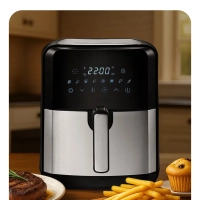 Аэрогриль электрический с поддоном КТ-2239 - 4.5 л 1700 Вт