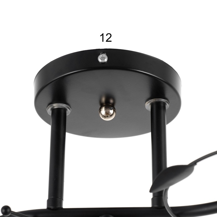 Люстра Люстра "Арья" 3хЕ27 40Вт черный 58х26 см