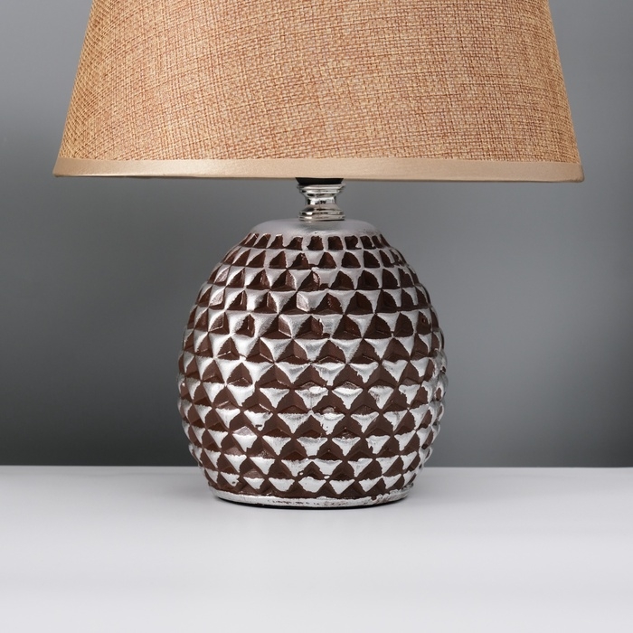 Настольная лампа с абажуром RISALUX «Джейн», Е14, 40 Вт, 22.5×22.5×31.5 см Настольная лампа с абажуром RISALUX «Джейн», Е14, 40 Вт, 22.5×22.5×31.5 см