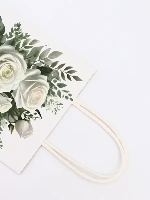 Пакет подарочный крафт «Самой нежной» 15×8×21 См