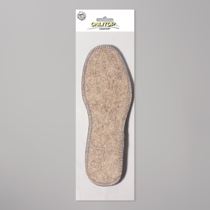 Стельки для обуви, утеплённые, двухслойные, фольгированные, окантовка, р-р RU 37 (р-р Пр-ля 39), 24,5 см, пара, цвет серый Стельки для обуви, утеплённые, двухслойные, фольгированные, окантовка, р-р RU 37 (р-р Пр-ля 39), 24,5 см, пара, цвет серый