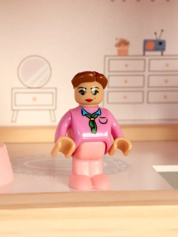 Кукольный домик с мебелью Кукольный домик с мебелью