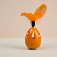 VETTA Игрушка для домашних животных, пластмасса, перья, 7х11,5 см