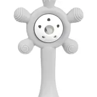 Набор силиконовых прорезывателей для зубов «Банан, погремушка», 2 шт., Крошка Я