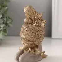 Фигурка полистоун &laquo;Мама с малышом, укутанные в шарф&raquo;, 8.5&times;6.5&times;12 см